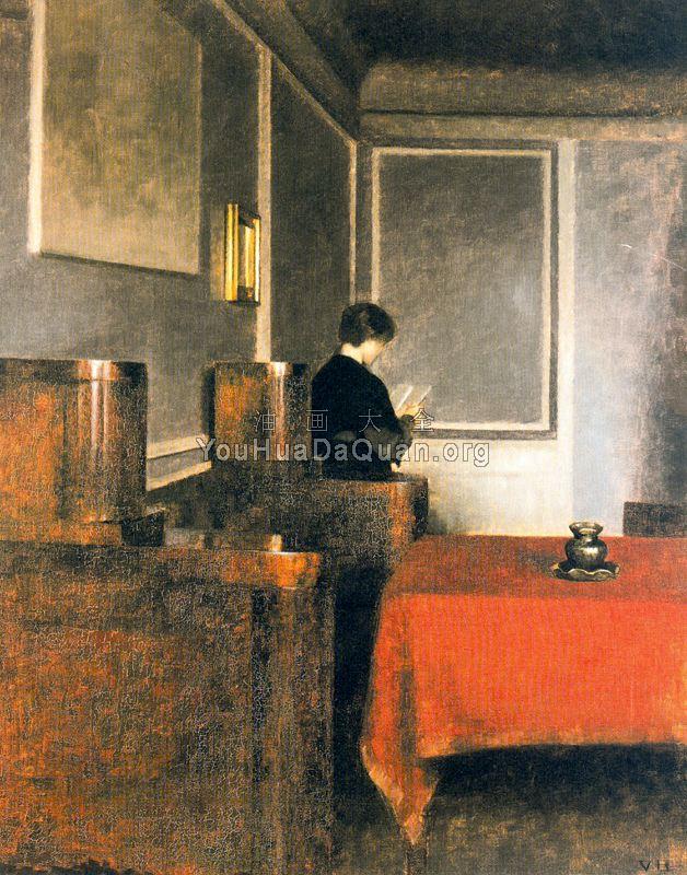 The Cabinet Sofa - 威尔汉姆·哈莫修依